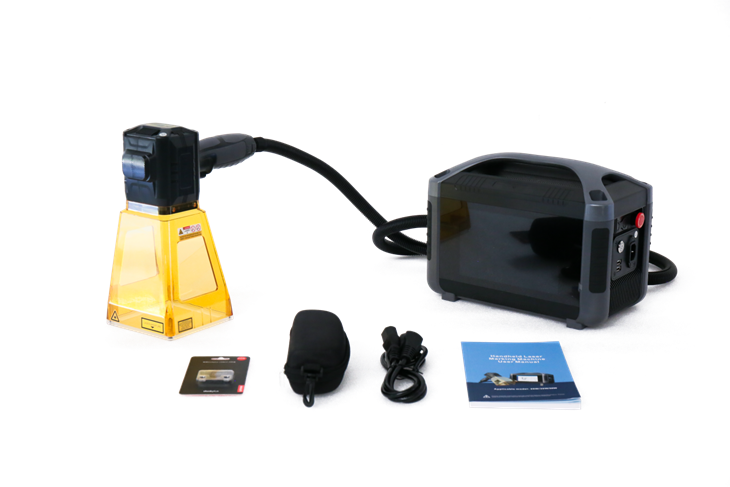 30W Portable Fiber Laser Engraver Machine For Metal